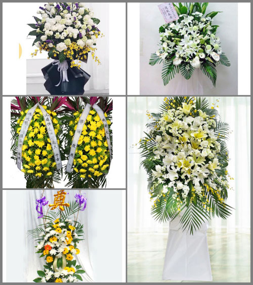 福建漳州云霄县列屿镇白事花篮预定